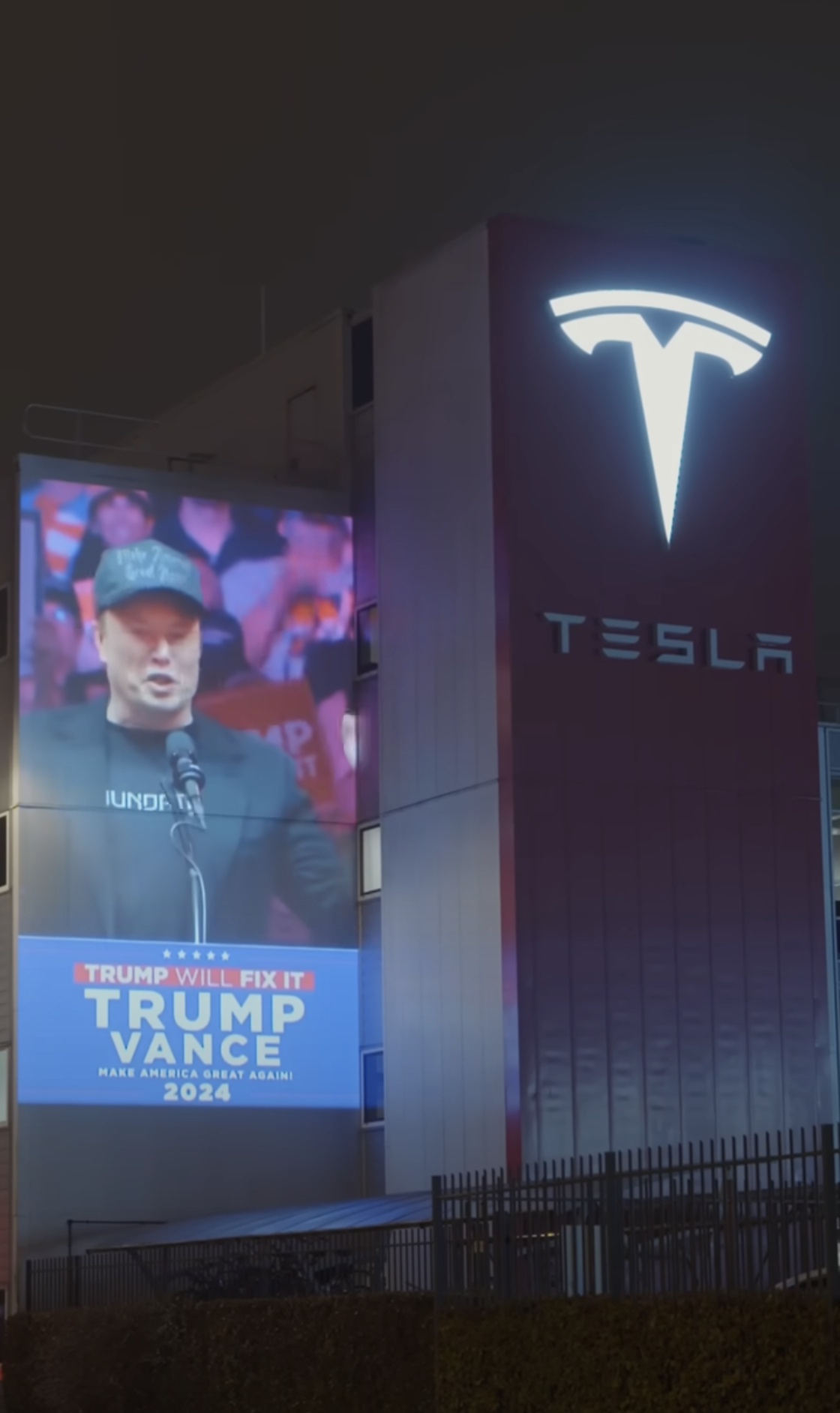 Tesla is Trump